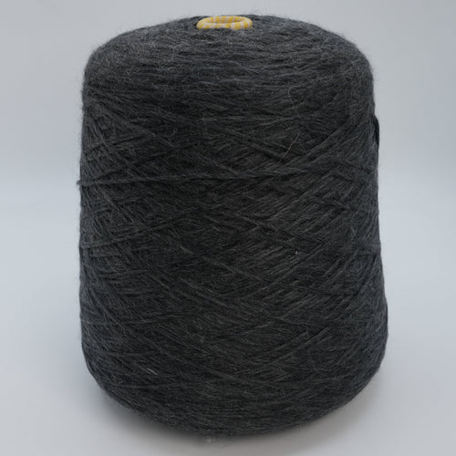 Cone of Artico 1800 fluffy roving yarn, a merino and acrylic blend by Miroglio Group.