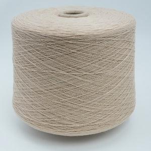 Cone of Canberra 1/15 100% lambswool merino yarn in Cream Fleece.