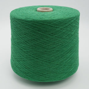 Cone of Canberra 1/15 100% lambswool merino yarn in Verdant Grove.