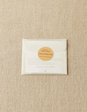 Cocoknits Emery Boards set in compact kraft paper storage envelope