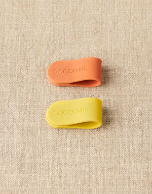 Cocoknits Maker's Clips in Yellow-Orange