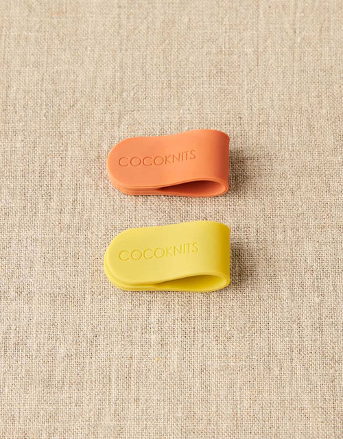 Cocoknits Maker's Clips in Yellow-Orange