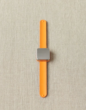 Cocoknits Maker's Keep magnetic wristband in Orange