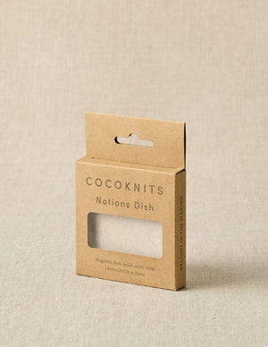 Cocoknits Notions Dish in Celery in original kraft packaging