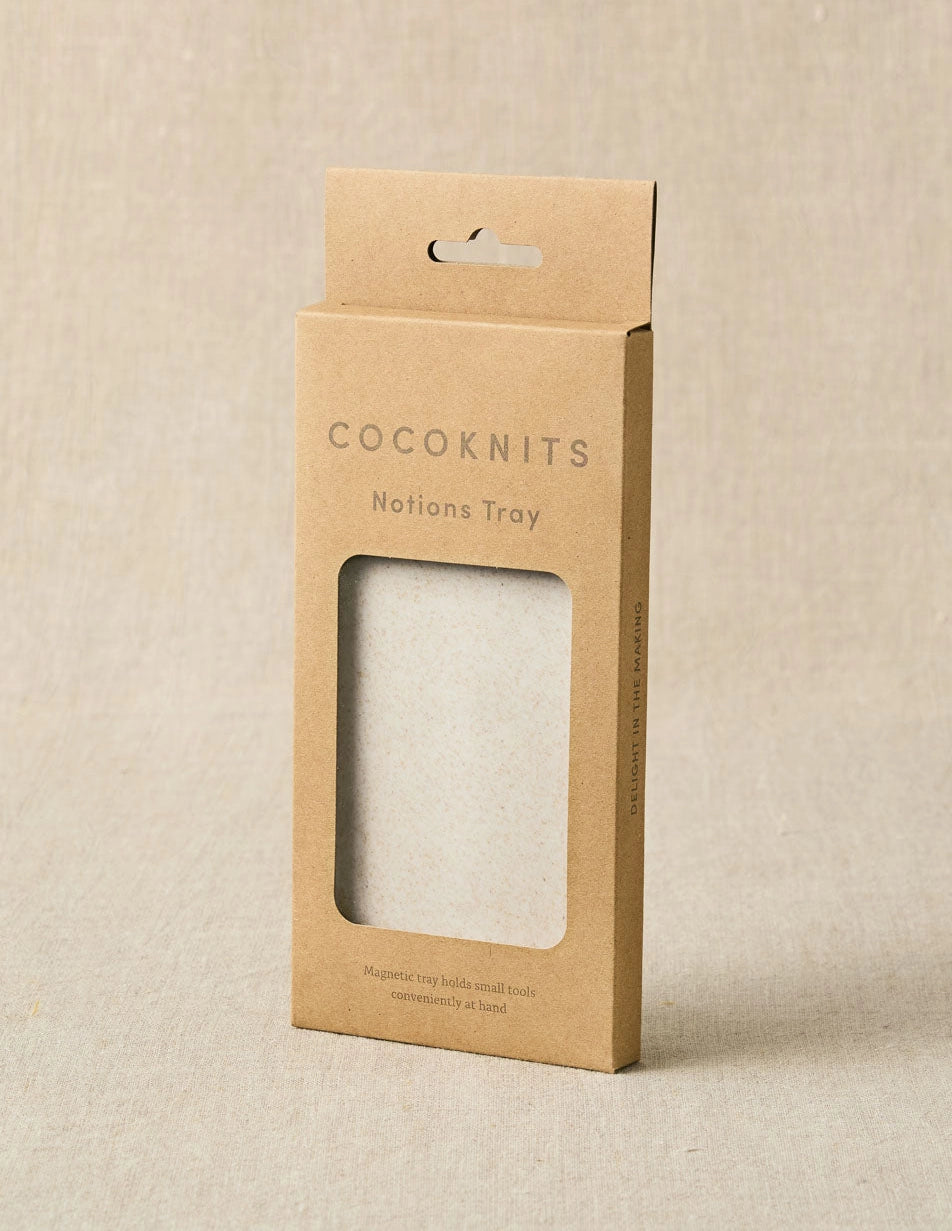 Cocoknits Notions Dish in Linen in original kraft packaging