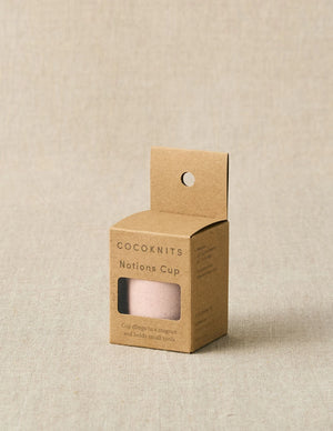 Cocoknits Notions Holder Cup in original kraft packaging