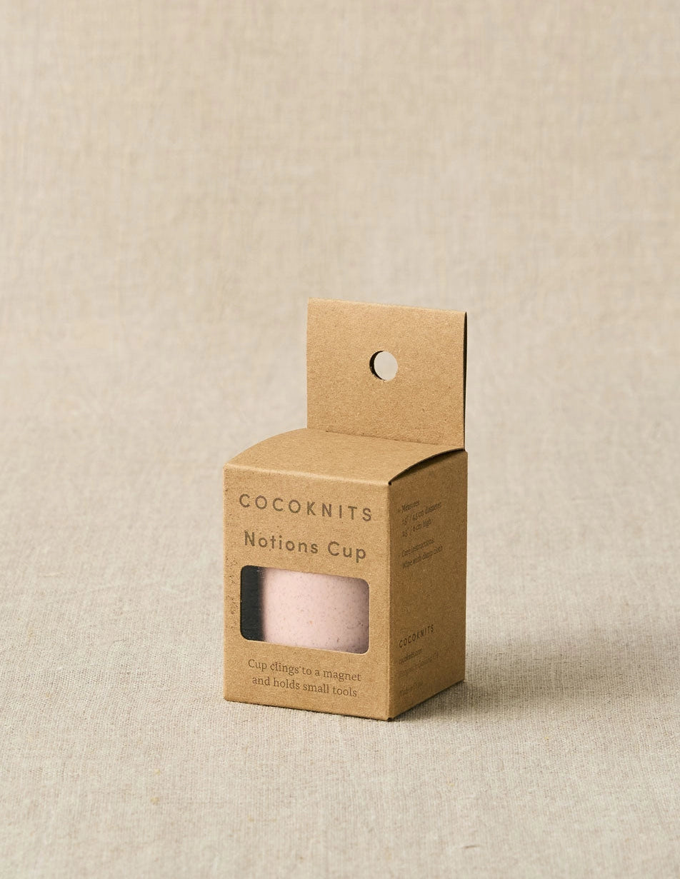 Cocoknits Notions Holder Cup in original kraft packaging