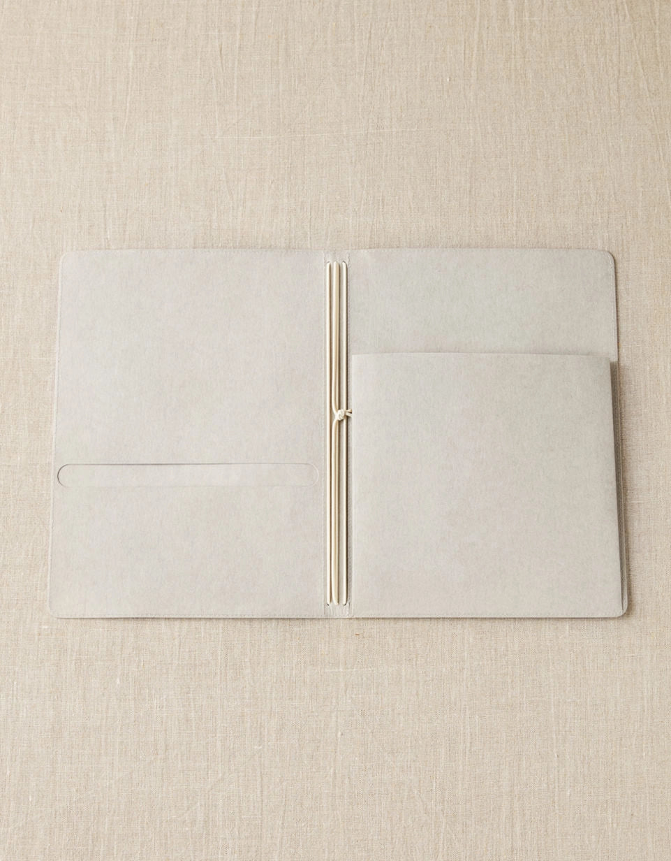 Open Cocoknits Project Portfolio showing interior panels and pockets