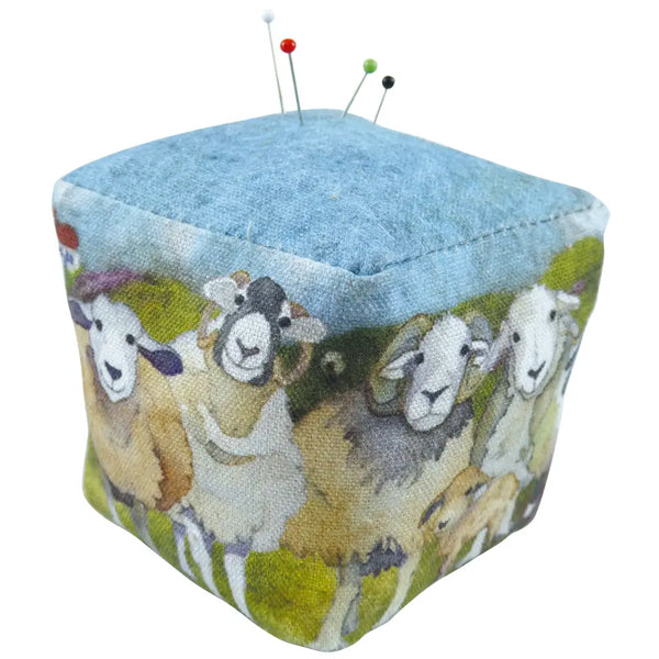 Felted Sheep Pin Cushion.