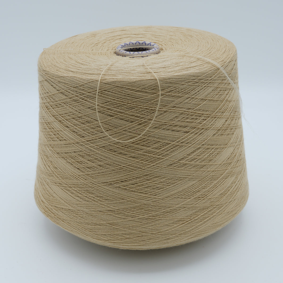 Cone of Harmony 2/30 100% merino yarn in beige.