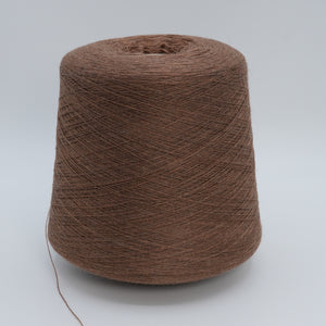 Cone of Harmony 2/30 100% merino yarn in brown.