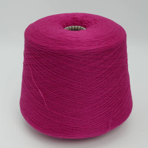 Cone of Harmony 2/30 100% merino yarn in fuchsia.