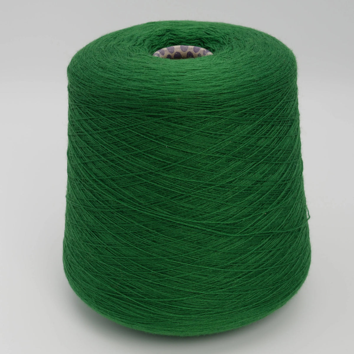 Cone of Harmony 2/30 100% merino yarn in green.