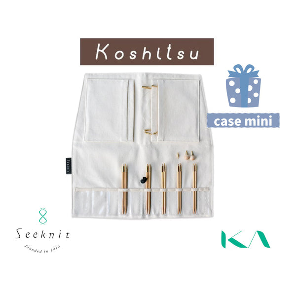 Seeknit Koshitsu 4 inch / 10 cm M Set with Mini Case