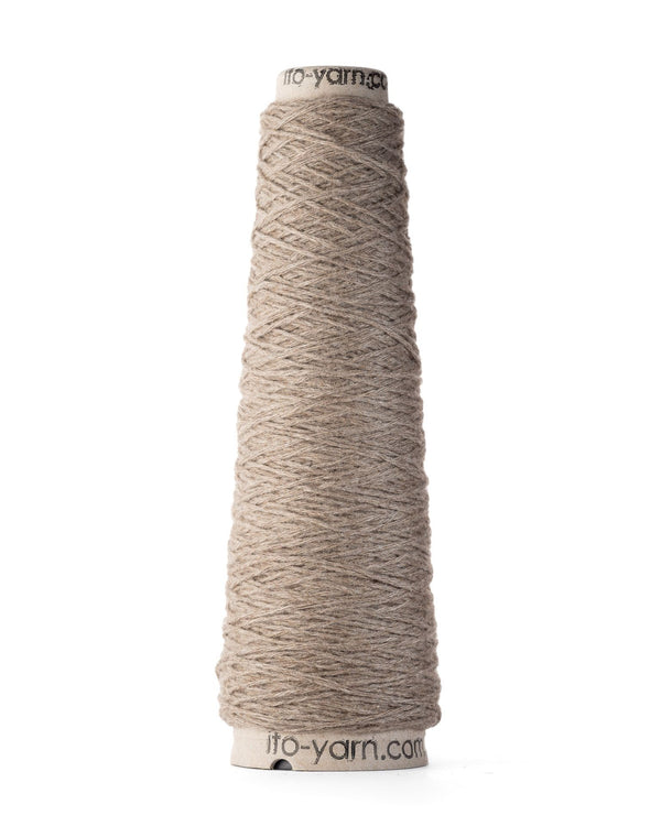 Cone of ITO Kuroten String 25g 100m yarn.