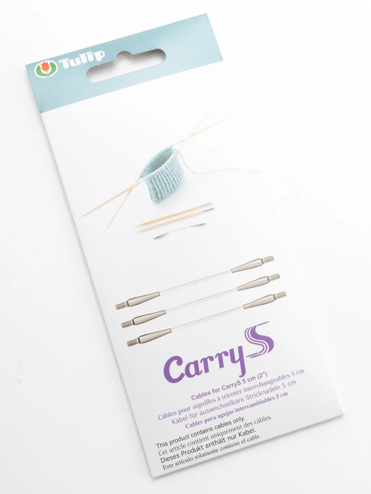 Tulip – CarryS Interchangeable Cable Set – For Standard CarryS Needle Tips. Interchangeable needle set with case, tips and cables in its package.