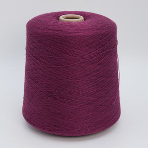 Cone of Victoria 2/30 100% merino yarn in Intense Fuchsia.
